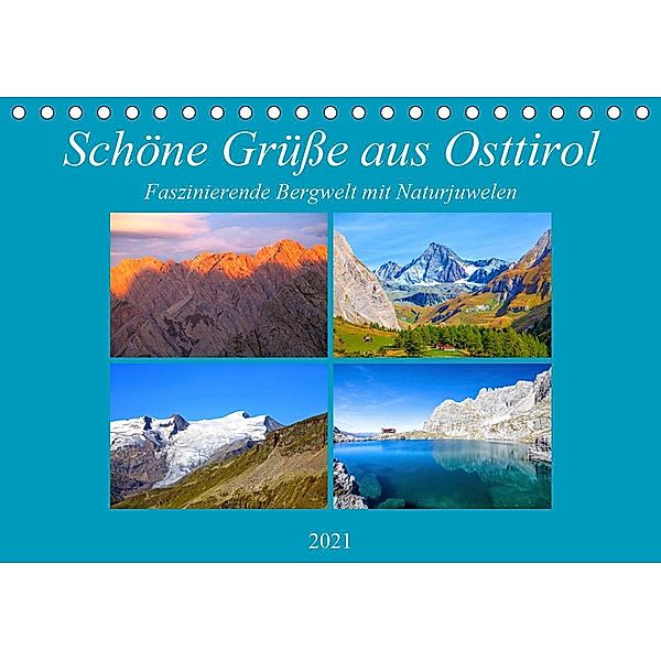 Schöne Grüße aus Osttirol (Tischkalender 2021 DIN A5 quer), Christa Kramer