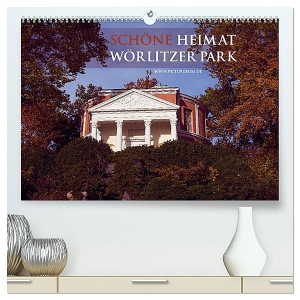 Schöne Heimat Wörlitzer Park (hochwertiger Premium Wandkalender 2024 DIN A2 quer), Kunstdruck in Hochglanz, Jens Esch