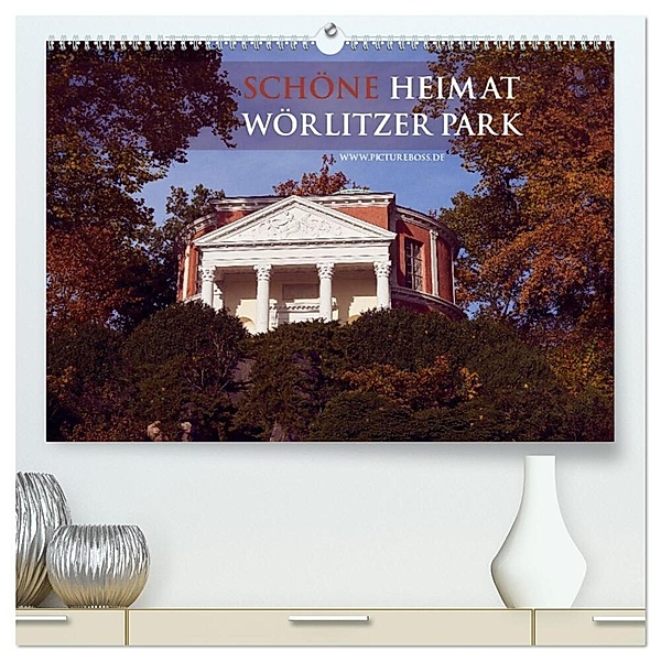 Schöne Heimat Wörlitzer Park (hochwertiger Premium Wandkalender 2025 DIN A2 quer), Kunstdruck in Hochglanz, Calvendo, Jens Esch