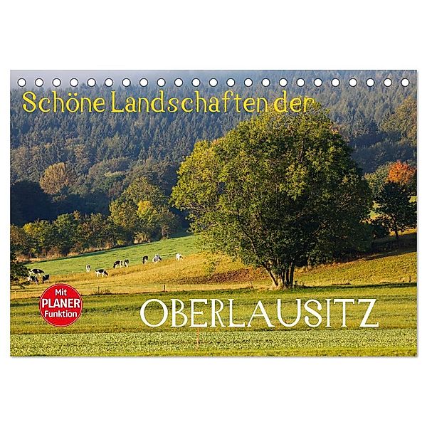 Schöne Landschaften der Oberlausitz (Tischkalender 2024 DIN A5 quer), CALVENDO Monatskalender, Anette/Thomas Jäger