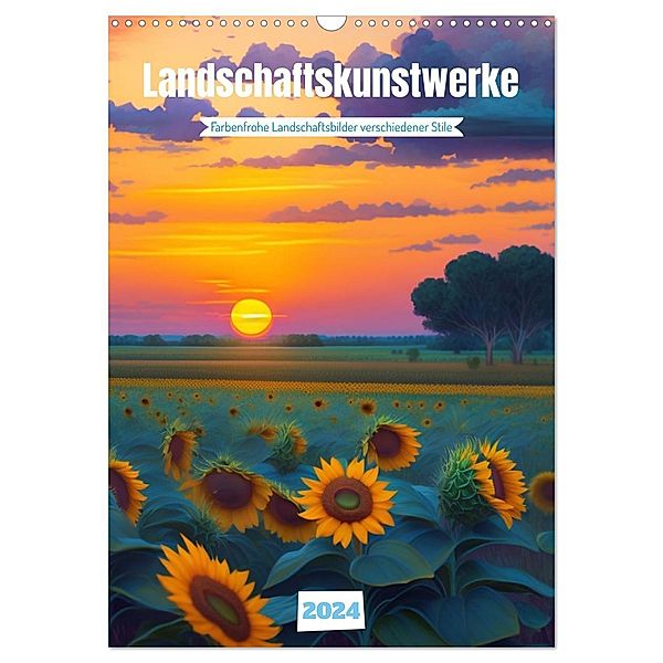 Schöne Landschaften (Wandkalender 2024 DIN A3 hoch), CALVENDO Monatskalender, Calvendo, franky58