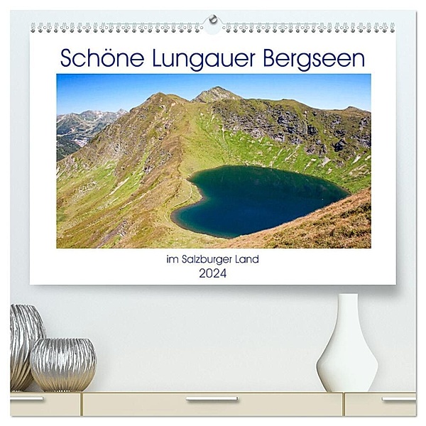 Schöne Lungauer Bergseen (hochwertiger Premium Wandkalender 2024 DIN A2 quer), Kunstdruck in Hochglanz, Christa Kramer