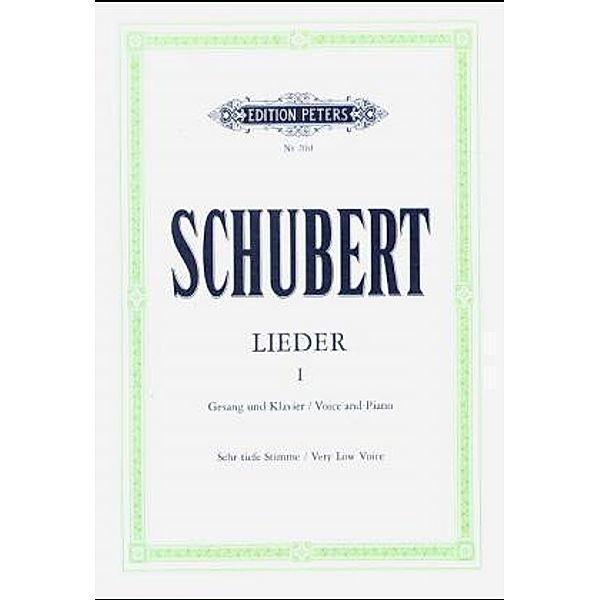 Schöne Müllerin op.25 D 795, Winterreise op.89 D 911, Schwanengesang op.23,3 D 957, h, Franz Schubert