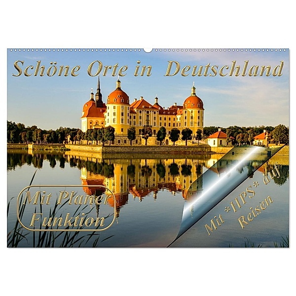 Schöne Orte in Deutschland (Wandkalender 2024 DIN A2 quer), CALVENDO Monatskalender, Heinz-Peter Schwerin