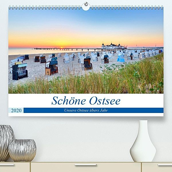 Schöne Ostsee - Impressionen übers Jahr (Premium, hochwertiger DIN A2 Wandkalender 2020, Kunstdruck in Hochglanz), Stefan Dinse