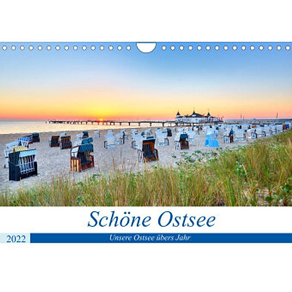 Schöne Ostsee - Impressionen übers Jahr (Wandkalender 2022 DIN A4 quer), Stefan Dinse