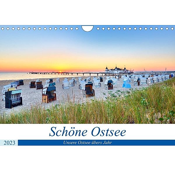 Schöne Ostsee - Impressionen übers Jahr (Wandkalender 2023 DIN A4 quer), Stefan Dinse