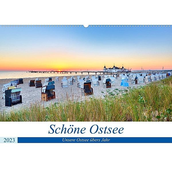 Schöne Ostsee - Impressionen übers Jahr (Wandkalender 2023 DIN A2 quer), Stefan Dinse