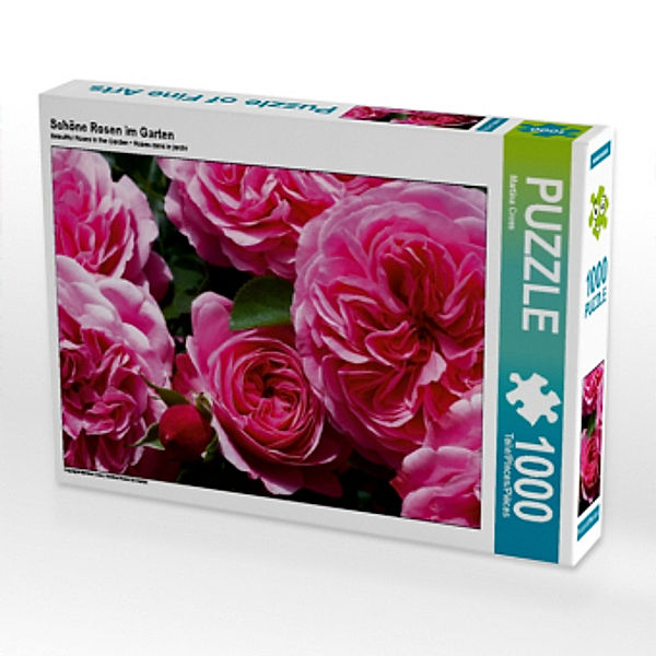 Schöne Rosen im Garten (Puzzle), Martina Cross
