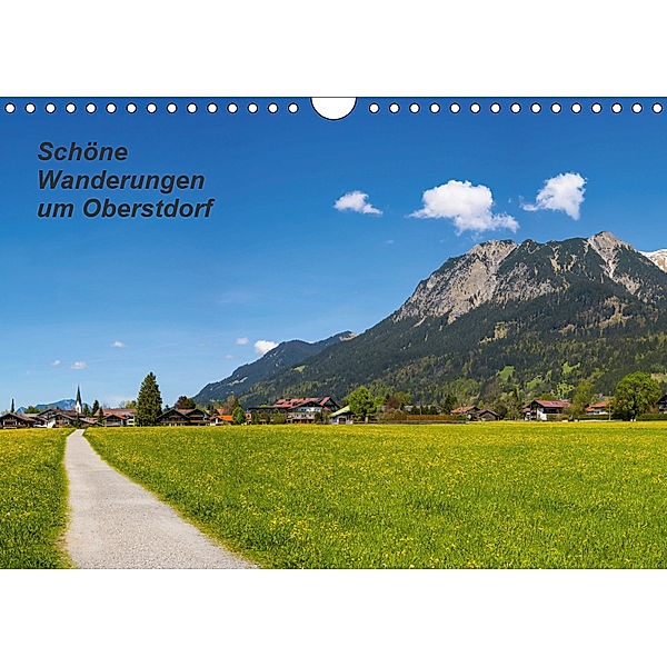 Schöne Wanderungen um Oberstdorf (Wandkalender 2019 DIN A4 quer), Walter G. Allgöwer