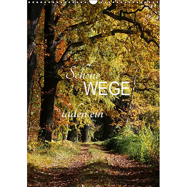 Schöne Wege laden ein (Wandkalender 2019 DIN A3 hoch), Anette Jäger