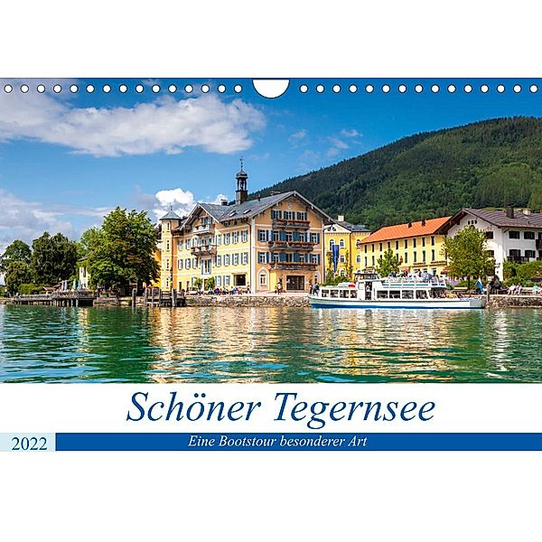 Schöner Tegernsee (Wandkalender 2022 DIN A4 quer), Manuela Falke