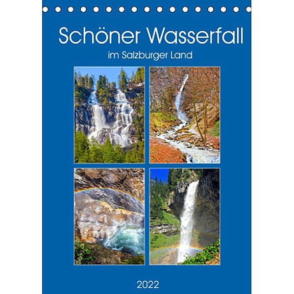 Schöner Wasserfall (Tischkalender 2022 DIN A5 hoch), Christa Kramer