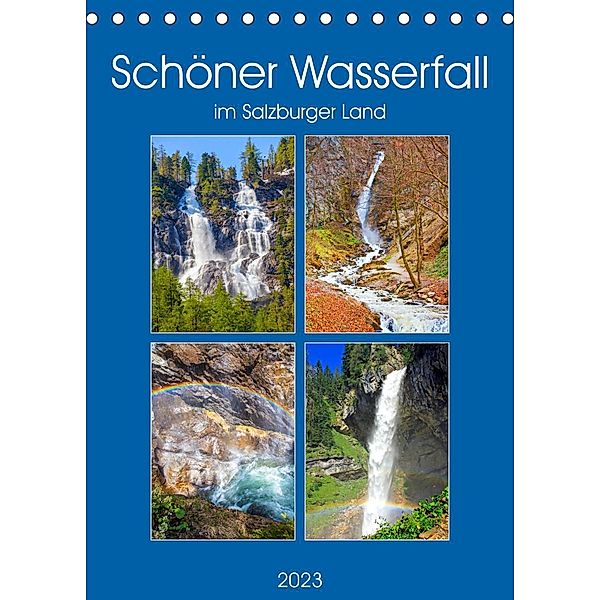 Schöner Wasserfall (Tischkalender 2023 DIN A5 hoch), Christa Kramer
