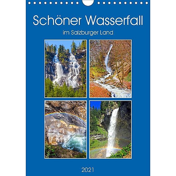 Schöner Wasserfall (Wandkalender 2021 DIN A4 hoch), Christa Kramer