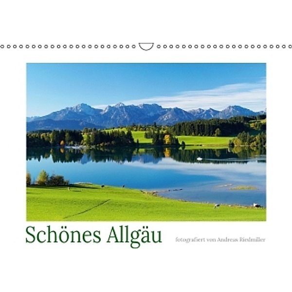 Schönes Allgäu fotografiert von Andreas Riedmiller (Wandkalender 2014 DIN A3 quer), Andreas Riedmiller