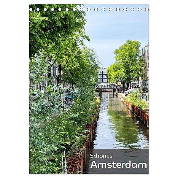 Schönes Amsterdam (Tischkalender 2024 DIN A5 hoch), CALVENDO Monatskalender, Kerstin Schweizer