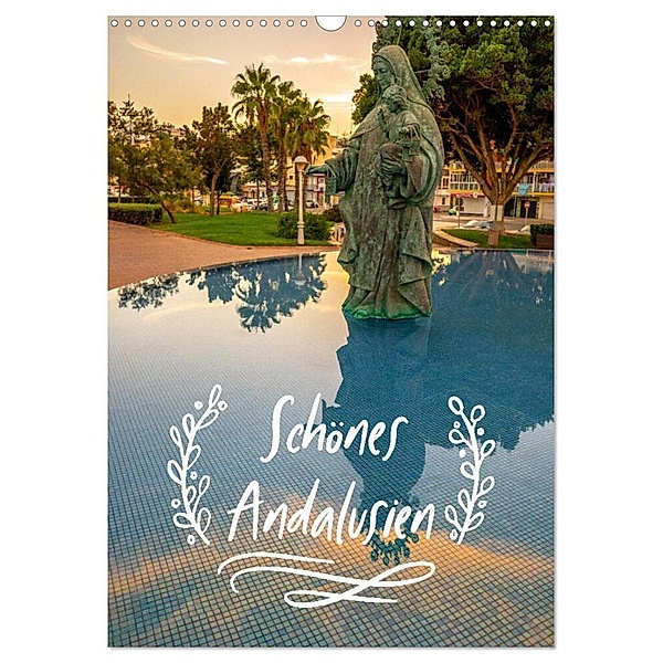 Schönes Andalusien (Wandkalender 2024 DIN A3 hoch), CALVENDO Monatskalender, Christian Stiller