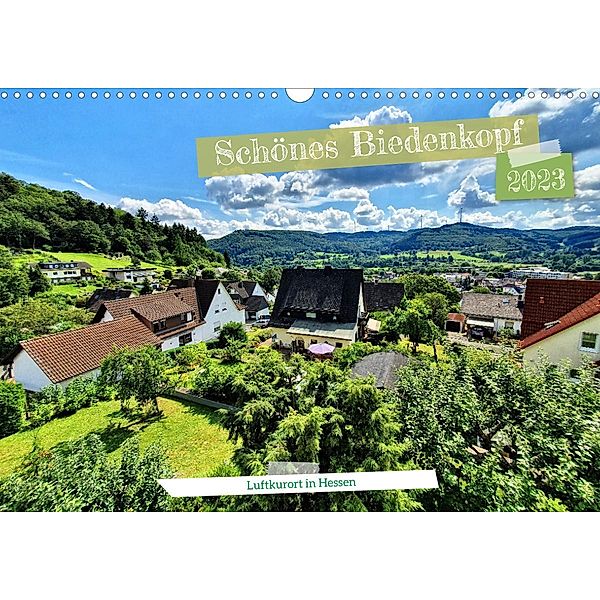 Schönes Biedenkopf Luftkurort in Hessen (Wandkalender 2023 DIN A3 quer), Ela May, Daniela Stöhr
