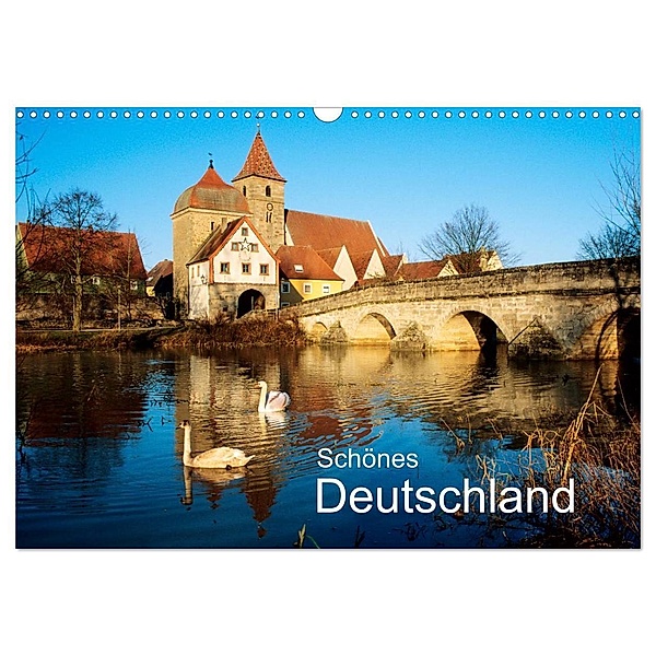 Schönes Deutschland (Wandkalender 2024 DIN A3 quer), CALVENDO Monatskalender, McPHOTO