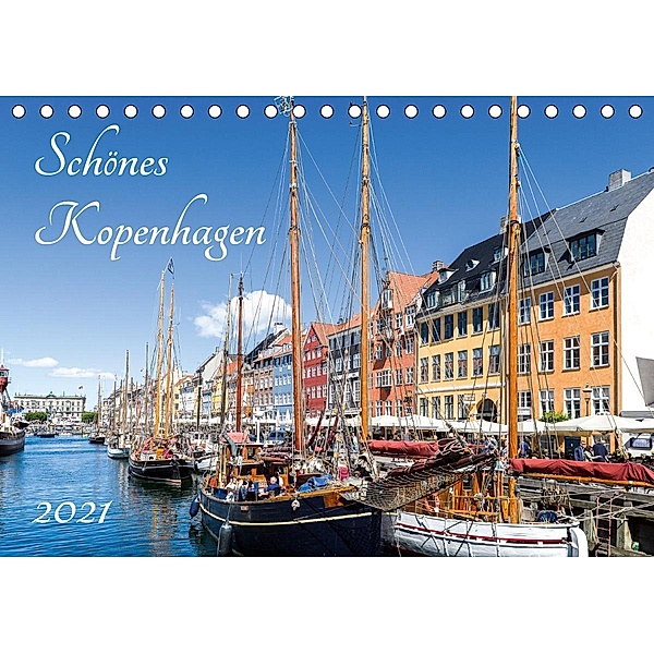 Schönes Kopenhagen (Tischkalender 2021 DIN A5 quer), Andreas Weber - ArtOnPicture