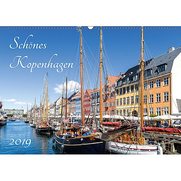 Schönes Kopenhagen (Wandkalender 2019 DIN A2 quer), Andreas Weber