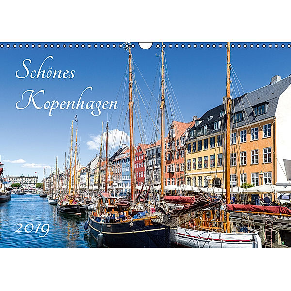 Schönes Kopenhagen (Wandkalender 2019 DIN A3 quer), Andreas Weber