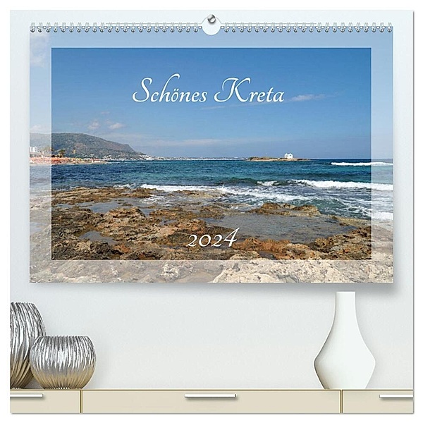Schönes Kreta (hochwertiger Premium Wandkalender 2024 DIN A2 quer), Kunstdruck in Hochglanz, Martina Fornal