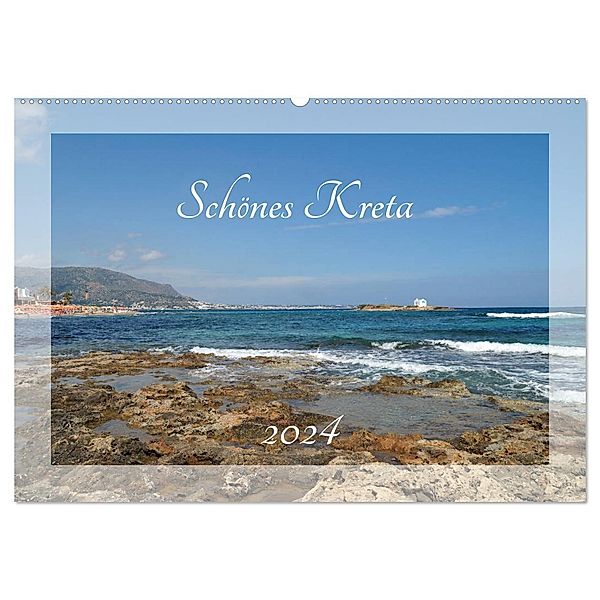 Schönes Kreta (Wandkalender 2024 DIN A2 quer), CALVENDO Monatskalender, Martina Fornal