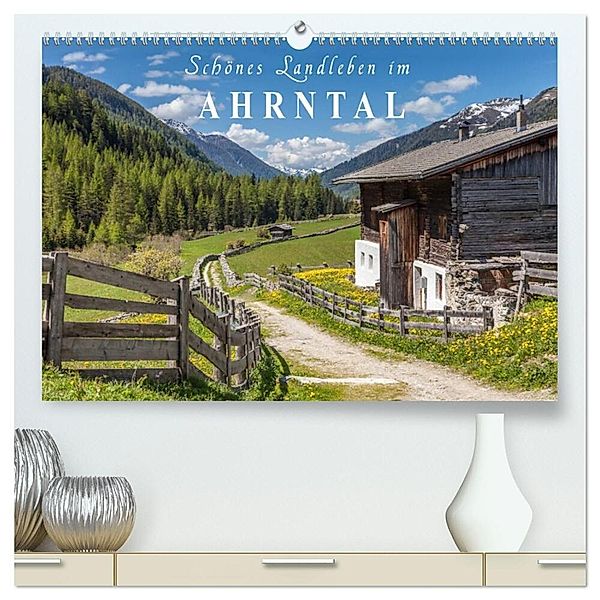 Schönes Landleben im Ahrntal (hochwertiger Premium Wandkalender 2024 DIN A2 quer), Kunstdruck in Hochglanz, Christian Müringer