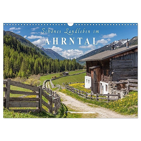 Schönes Landleben im Ahrntal (Wandkalender 2024 DIN A3 quer), CALVENDO Monatskalender, Christian Müringer