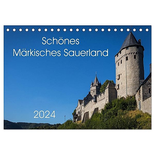 Schönes Märkisches Sauerland (Tischkalender 2024 DIN A5 quer), CALVENDO Monatskalender, Simone Rein