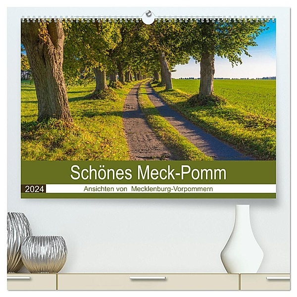 Schönes Meck-Pomm (hochwertiger Premium Wandkalender 2024 DIN A2 quer), Kunstdruck in Hochglanz, Sidney Smith