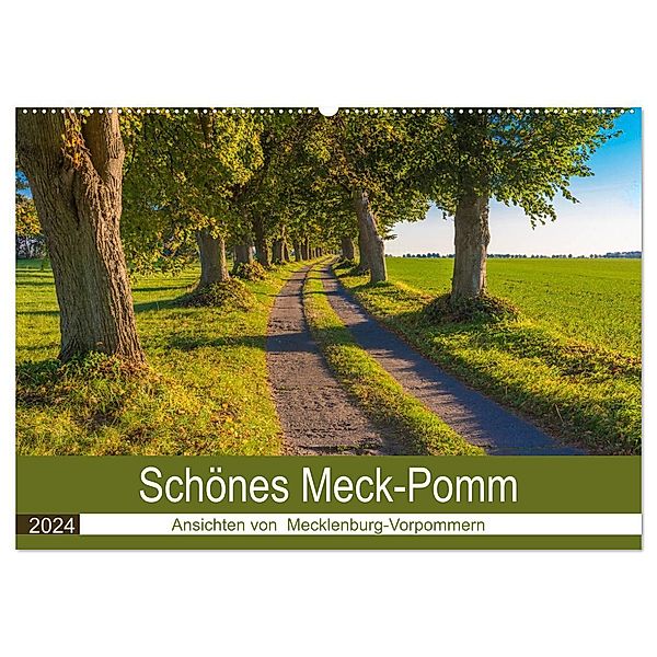 Schönes Meck-Pomm (Wandkalender 2024 DIN A2 quer), CALVENDO Monatskalender, Sidney Smith