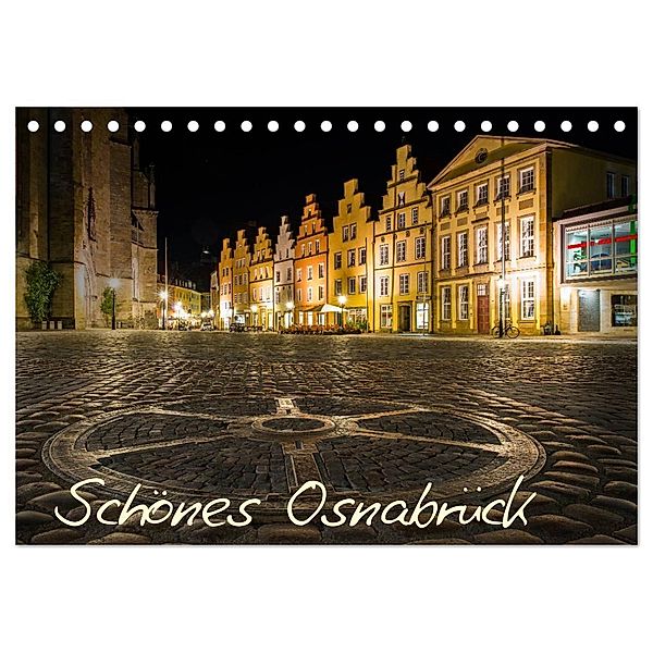 Schönes Osnabrück (Tischkalender 2025 DIN A5 quer), CALVENDO Monatskalender, Calvendo, Oliver Schratz