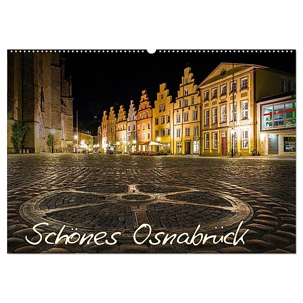Schönes Osnabrück (Wandkalender 2024 DIN A2 quer), CALVENDO Monatskalender, Oliver Schratz