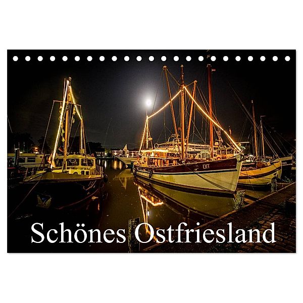 Schönes Ostfriesland (Tischkalender 2024 DIN A5 quer), CALVENDO Monatskalender, Andreas Dumke