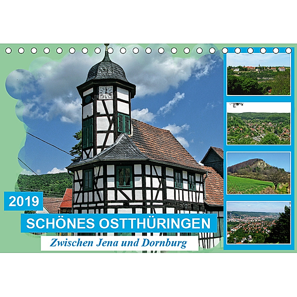 Schönes Ostthüringen (Tischkalender 2019 DIN A5 quer), Gerdhold Müller