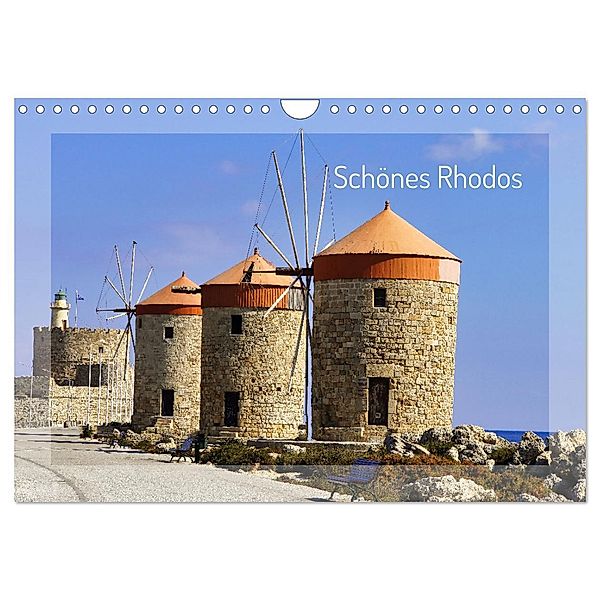 Schönes Rhodos (Wandkalender 2025 DIN A4 quer), CALVENDO Monatskalender, Calvendo, Martina Fornal
