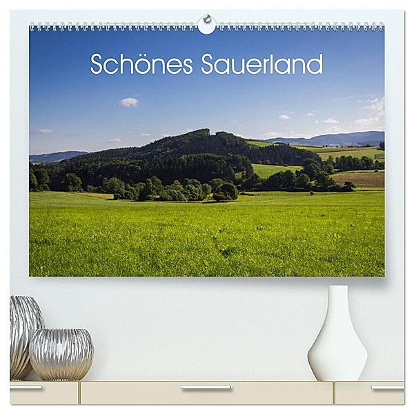 Schönes Sauerland (hochwertiger Premium Wandkalender 2024 DIN A2 quer), Kunstdruck in Hochglanz, Simone Rein