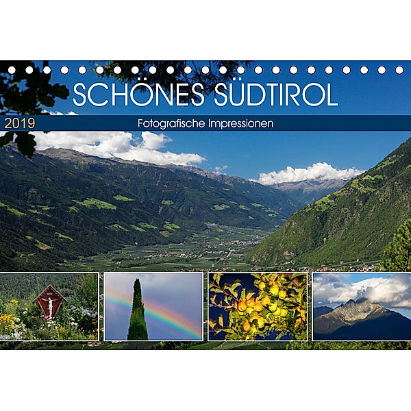Schönes Südtirol (Tischkalender 2019 DIN A5 quer), Anette Jäger