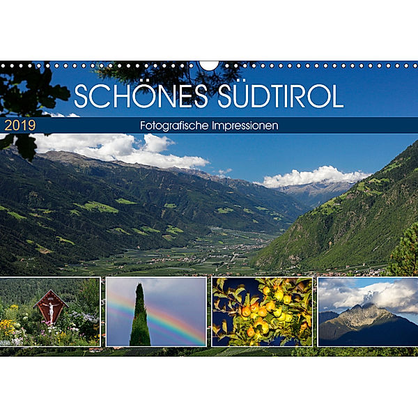 Schönes Südtirol (Wandkalender 2019 DIN A3 quer), Anette Jäger