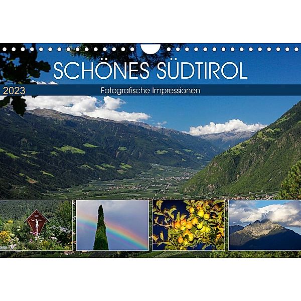 Schönes Südtirol (Wandkalender 2023 DIN A4 quer), Anette/Thomas Jäger