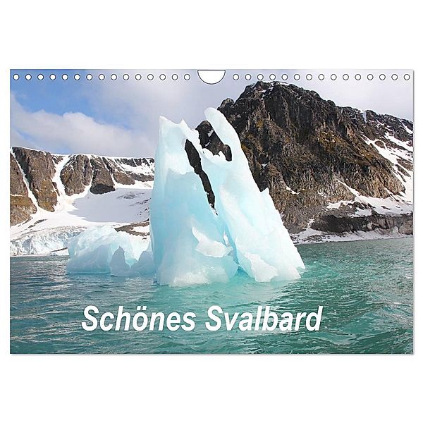 Schönes Svalbard (Wandkalender 2024 DIN A4 quer), CALVENDO Monatskalender, Heike Springer