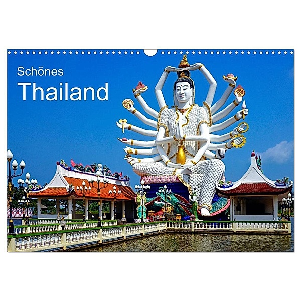 Schönes Thailand (Wandkalender 2024 DIN A3 quer), CALVENDO Monatskalender, Klaus Steinkamp
