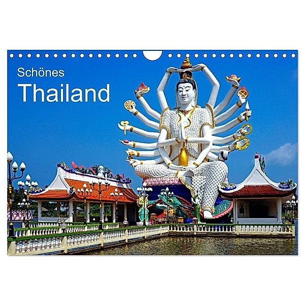 Schönes Thailand (Wandkalender 2024 DIN A4 quer), CALVENDO Monatskalender, Klaus Steinkamp