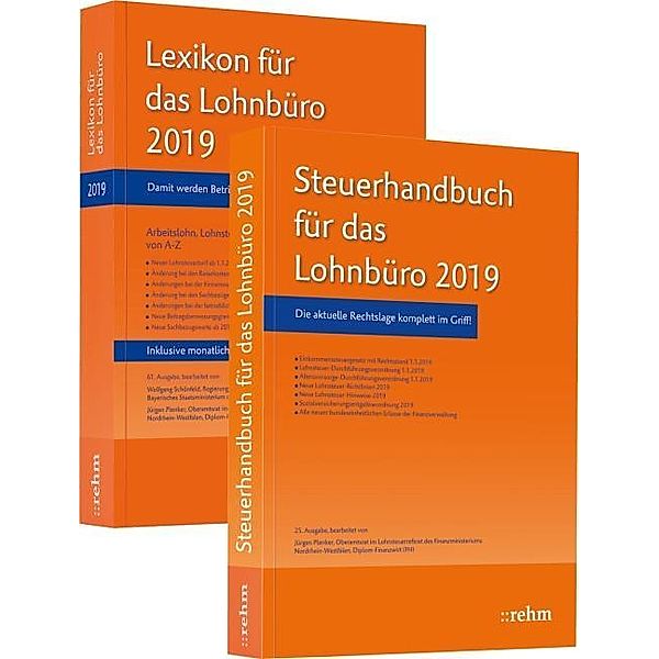 Schönfeld, W: Buchpaket Lexikon für das Lohnbüro 2019, Wolfgang Schönfeld, Jürgen Plenker