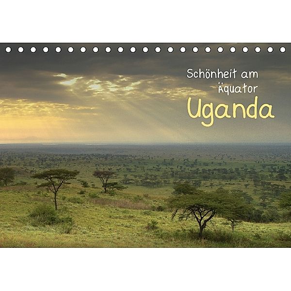 Schönheit am Äquator: Uganda (Tischkalender 2014 DIN A5 quer)