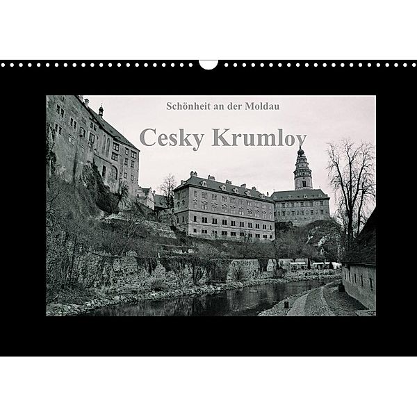 Schönheit an der Moldau - Cesky Krumlov (Wandkalender 2023 DIN A3 quer), Oliver Hülsermann
