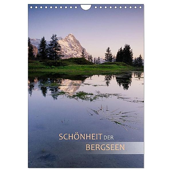 Schönheit der Bergseen (Wandkalender 2024 DIN A4 hoch), CALVENDO Monatskalender, Christiane Dreher